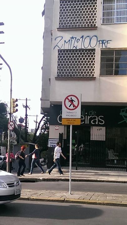 Cruzamento da Rua Santo Antônio: denúncia foi feita após polêmica nas redes sociais.